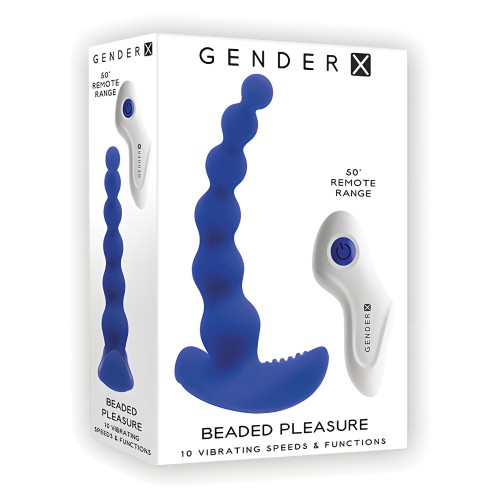 Gender X Placer con Cuentas - Azul