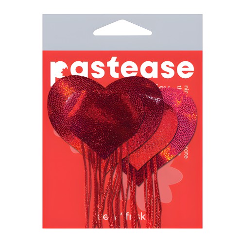 Pastease Corazón Holográfico con Flecos