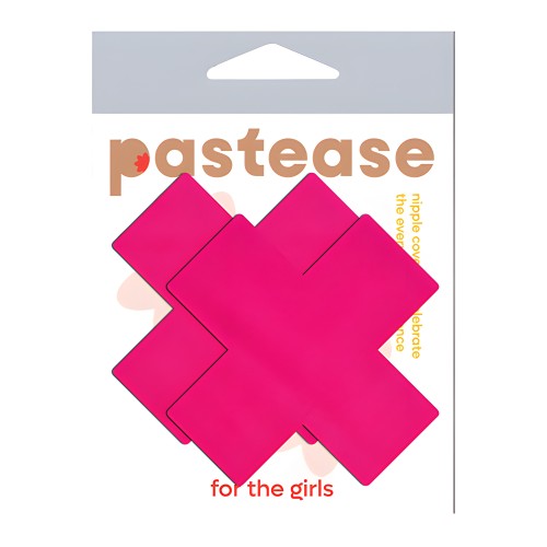 Pastease Neon Pink Nipple Pasties - One Size