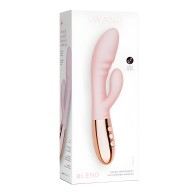 Le Wand BLEND Double Motor Rabbit Rechargeable Vibrator - Rose Gold