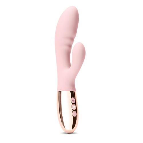 Le Wand BLEND Double Motor Rabbit Rechargeable Vibrator - Rose Gold