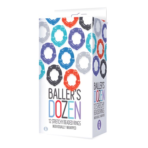 The 9's Baller's Dozen Cockring Set