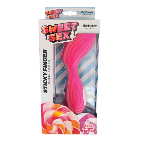Sweet Sex Sticky Finger Flexible Finger Vibe