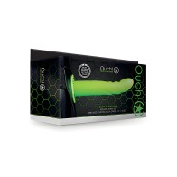 Shots Ouch 8" Textured Curved Strap On