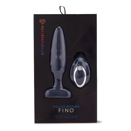 Nu Sensuelle Fino Roller Motion Plug - Navy