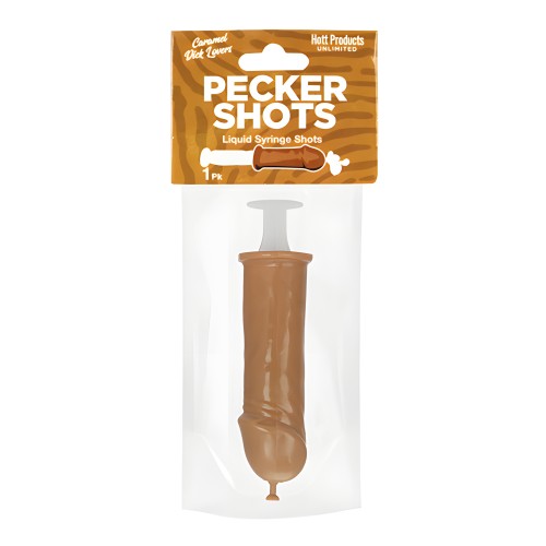 Pecker Shot Syringe - Brown