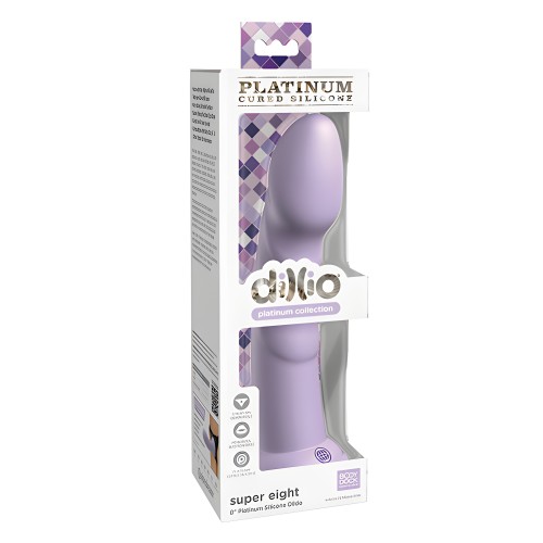 Dildo de Silicona Super Eight de 8" Dillio Platinum