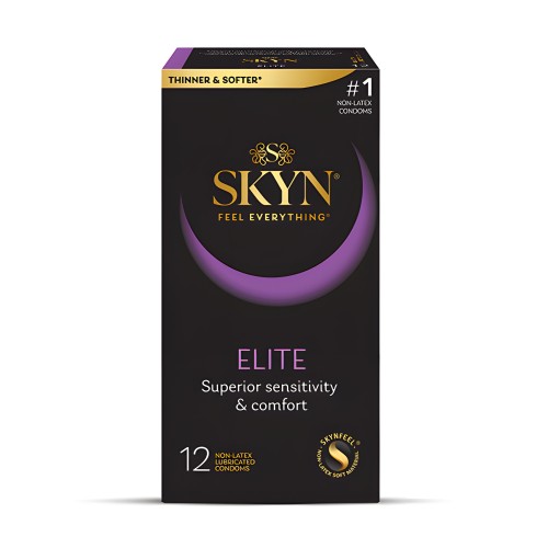 Preservativos Lifestyles SKYN Elite Ultra Thin - Paquete de 12
