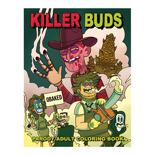 Wood Rocket Killer Buds Libro para Colorear