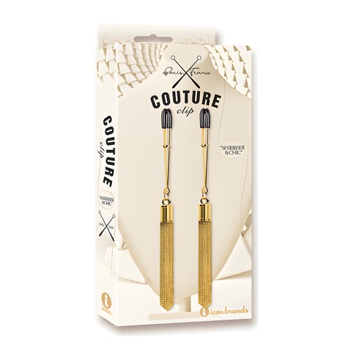 Compra Pinzas de Pezones de Lujo Couture Clips - Brillante y Chic