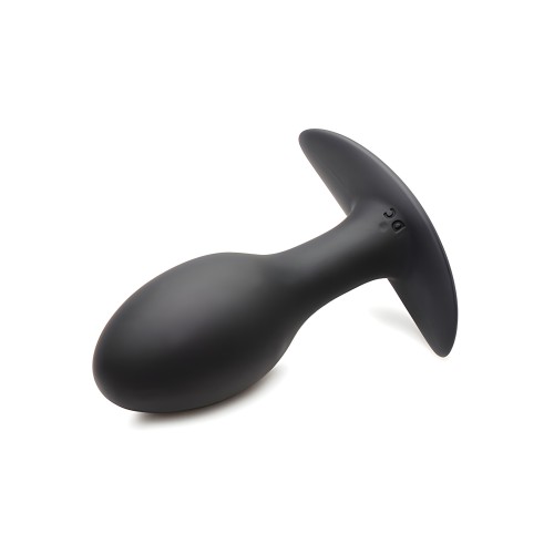 Rooster Rumbler Vibrating Anal Plug - Large Black