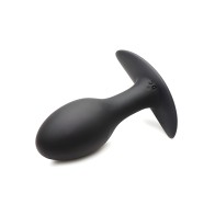 Rooster Rumbler Vibrating Anal Plug - Large Black