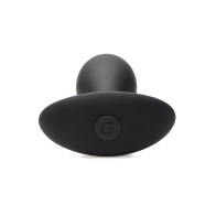 Rooster Rumbler Vibrating Anal Plug - Large Black