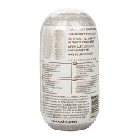 Boundless Reversible Ribbed Stroker - White