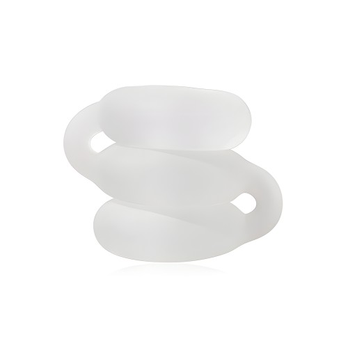 Anillo Triple Donut Perfect Fit - Transparente