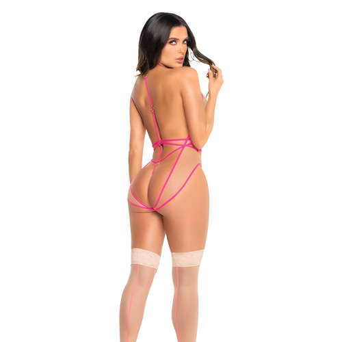 Strappy Teddy - Neon S/M