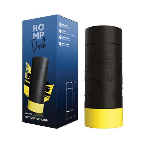 ROMP Dash Stroker - Negro - Masturbador Manual