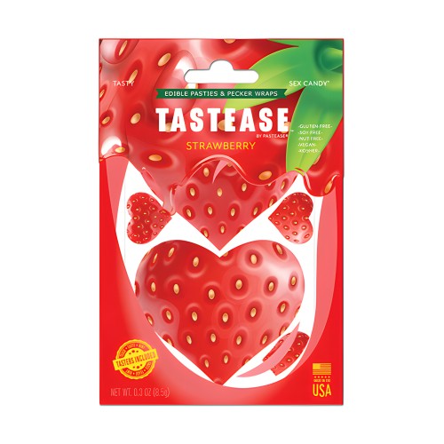 Pastease Tastease Edible Pasties - Strawberry