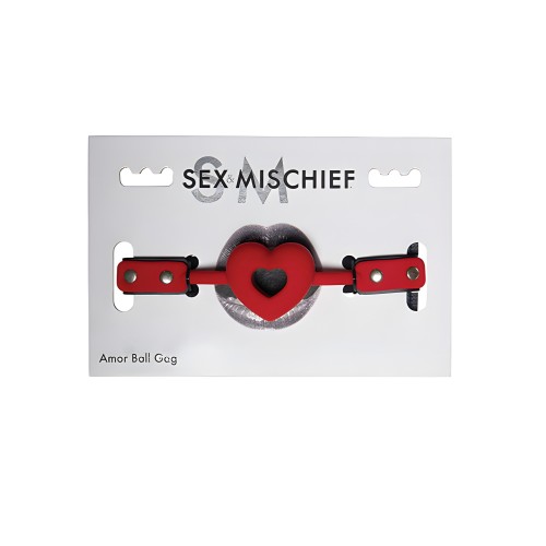 Sex & Mischief Amor Ball Gag - Breathable Design
