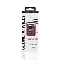 Clone-A-Willy Silicone Refill - Deep Tone