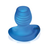 Oxballs Glowhole 2 Hollow Buttplug w/LED Insert Large - Blue Morph