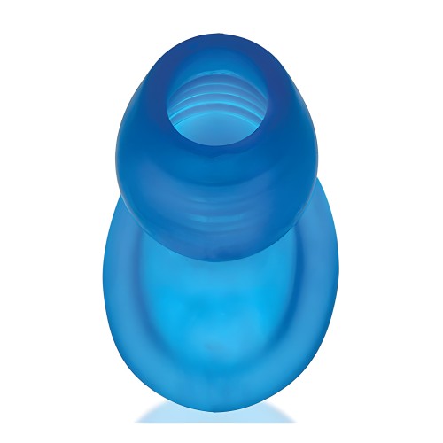 Oxballs Glowhole 2 Hollow Buttplug w/LED Insert Large - Blue Morph