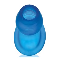 Oxballs Glowhole 2 Hollow Buttplug w/LED Insert Large - Blue Morph