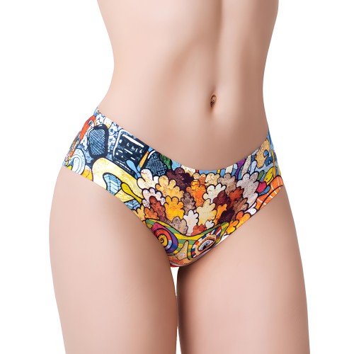 Mememe Slip Impreso Psychotropical Trash SM