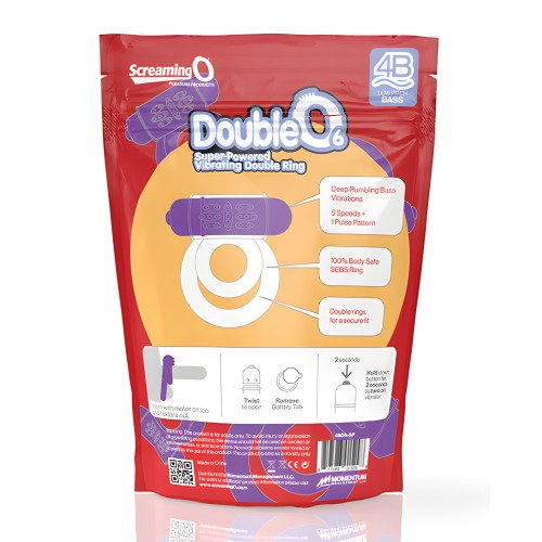 Screaming O 4B DoubleO 6 - Grape Vibrator