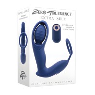 Anillo Vibrador Extra Mile Zero Tolerance - Azul