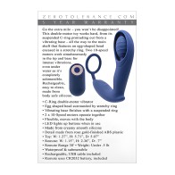 Anillo Vibrador Extra Mile Zero Tolerance - Azul