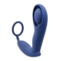 Anillo Vibrador Extra Mile Zero Tolerance - Azul