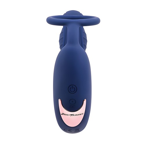 Anillo Vibrador Extra Mile Zero Tolerance - Azul