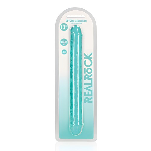 Shots RealRock Double Dildo - Turquoise