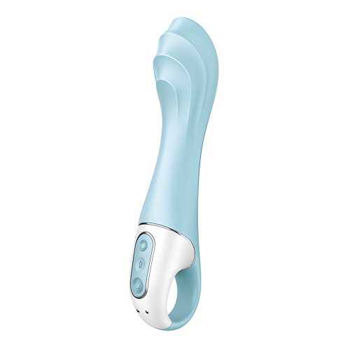Satisfyer Air Pump Vibrator 5+ - Azul