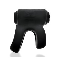 Hunky Junk Revhammer Shaft Vibe Ring - Black