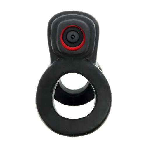 Hunky Junk Revhammer Shaft Vibe Ring - Black