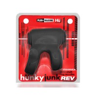 Hunky Junk Revhammer Shaft Vibe Ring - Black