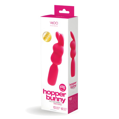 VeDO Hopper Bunny Mini Varita Recargable - Rosa