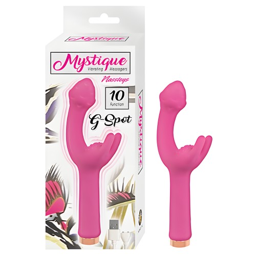 Mystique Vibrating G Spot Massager - Pink