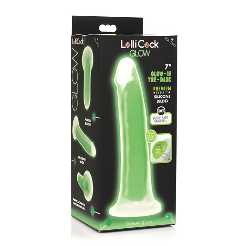Curve Toys 7" Glow In The Dark Dildo