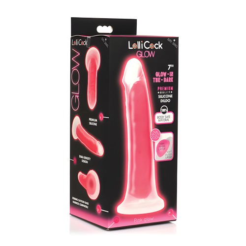 Curve Toys Glow In The Dark Silicone Dildo