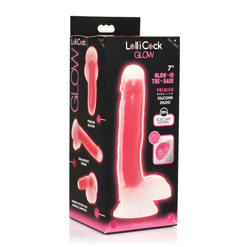 Lollicock Glow in the Dark Silicone Dildo