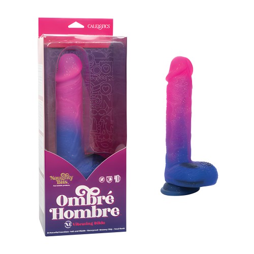 Naughty Bits Ombre Hombre XL Dildo Vibrador | Placer Supremo