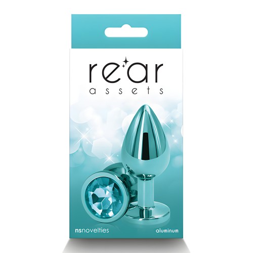Rear Assets Medium Anal Toy - Teal by Rear Assets