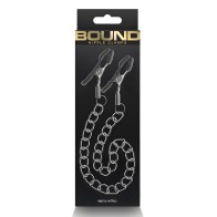 Pinzas para pezones Bound DC2 - Gunmetal