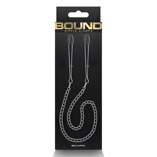 Bound DC3 Nipple Clamps - Gunmetal