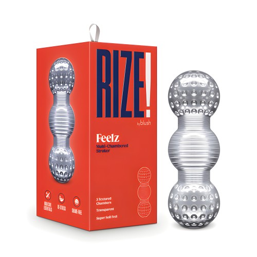 Blush Rize Feelz Clear - Multi-Textured