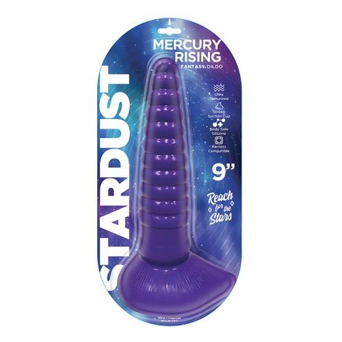 Dildo Stardust Mercury Rising de 9" - Púrpura