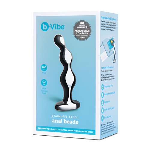 Cuentas Anales de Acero Inoxidable | b-Vibe